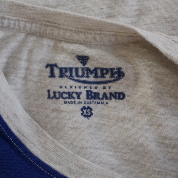 Lucky Brand, Triumph 3/4 length sleeve shirt - Picture 5 of 5